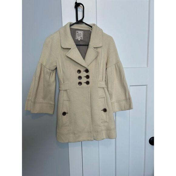 BEAUTIFUL Nanette Lepore Vintage-Style Wool Coat, Women's Size XS - Picture 5 of 10